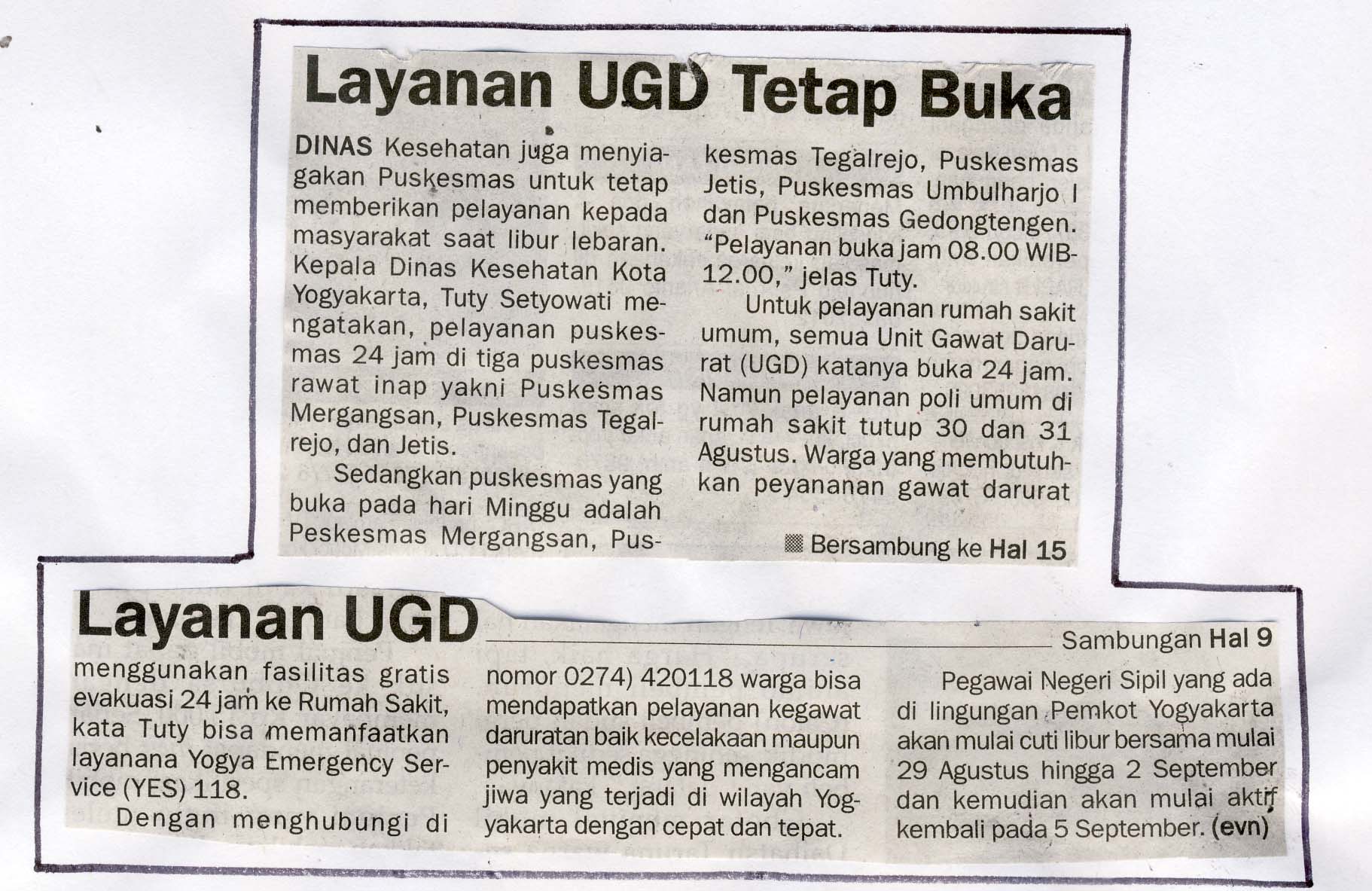 Kliping jogja terbaru